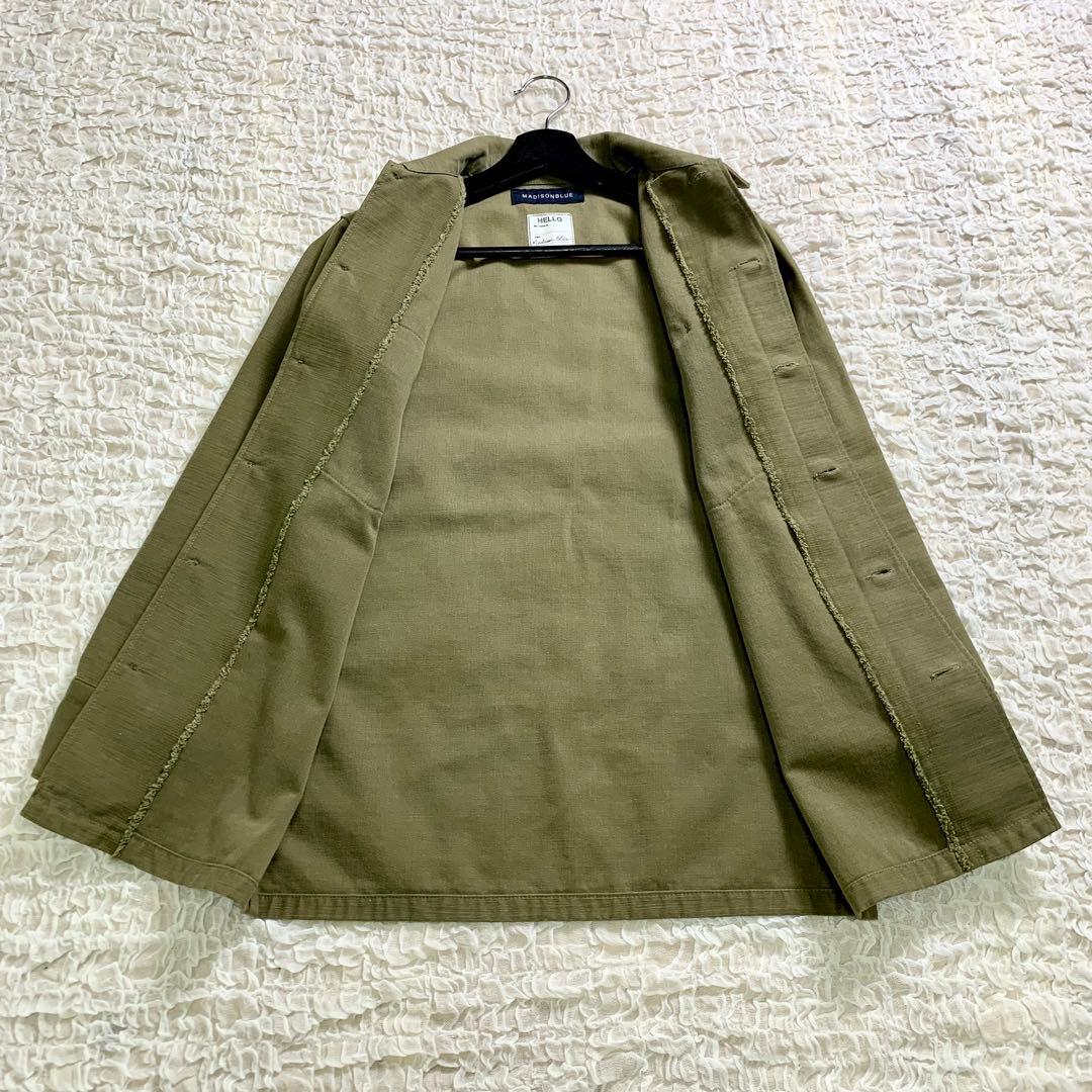 MADISONBLUE マディソンブルー　パンプトン ワークシャツ　カーキ