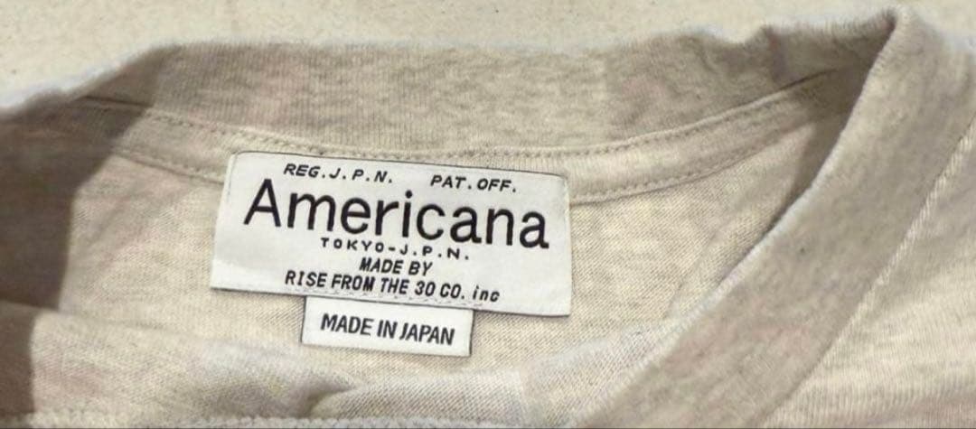 【美品】アメリカーナ　ミッキーTシャツ