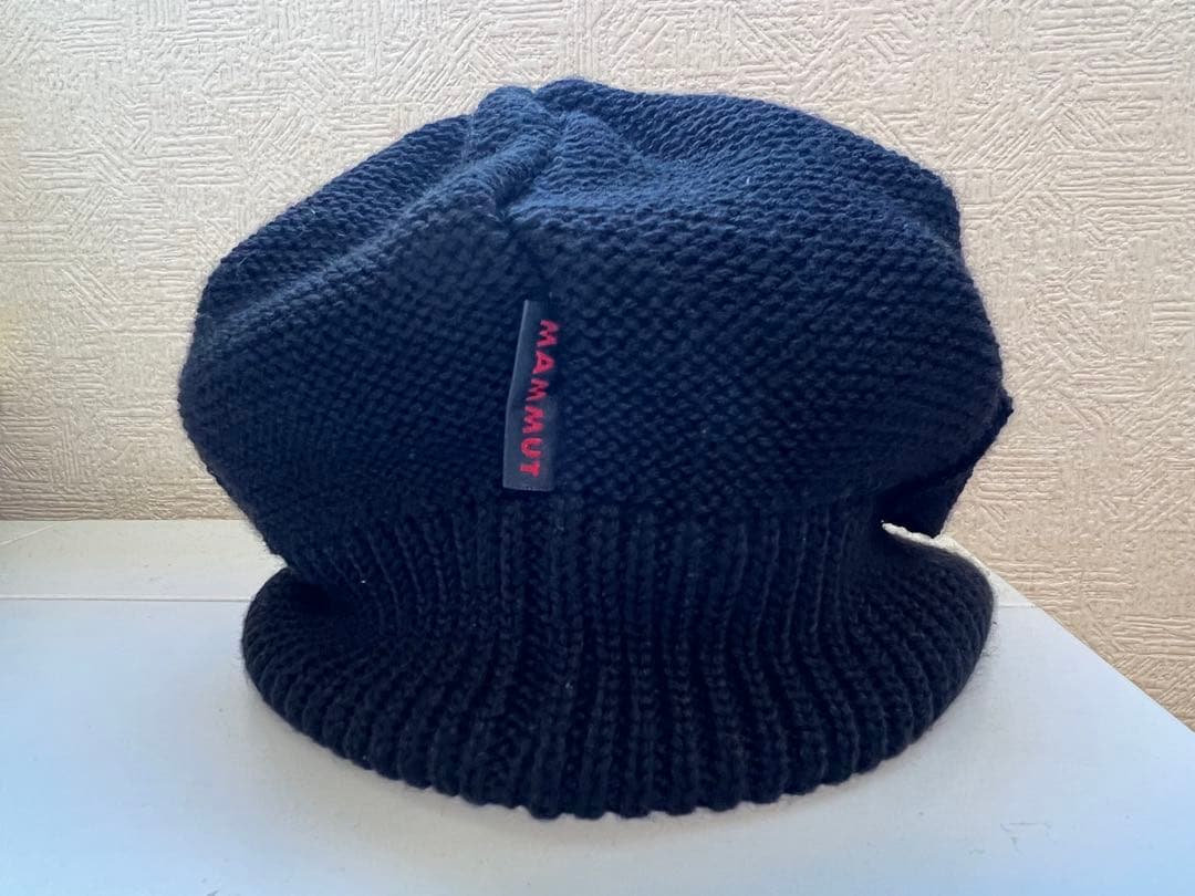 値下げ　美品　MAMMUT VISOR CAP　黒