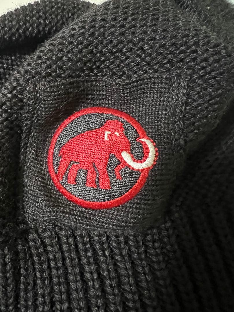 値下げ　美品　MAMMUT VISOR CAP　黒