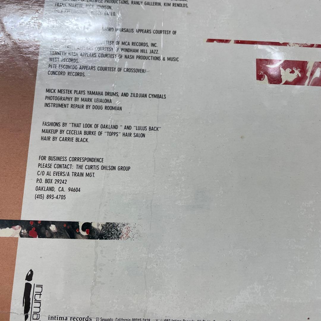 CURTIS OHLSON so fast 美品LPレコード