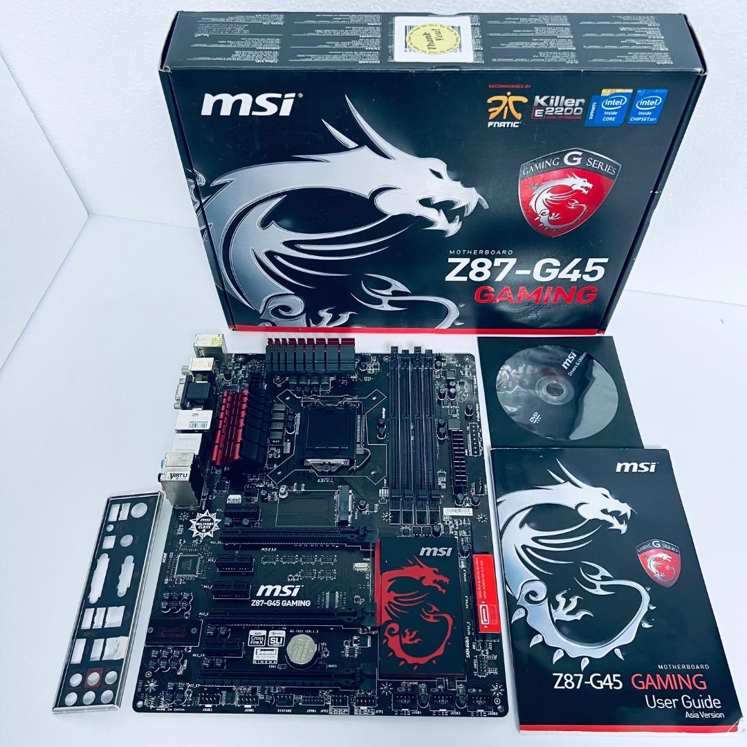 翔*n様 MSI Z87-G45 GAMINGマザーボードとi7-4790K【ジ