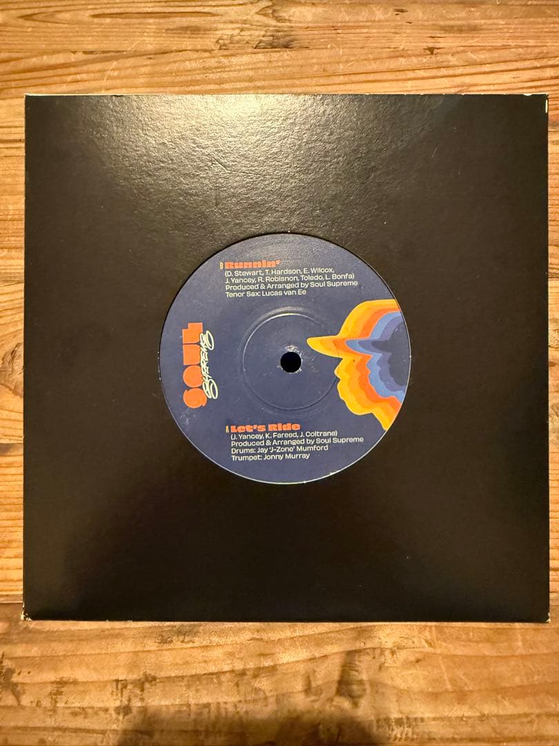 洋楽 SOUL SUPREME Let's Ride / Runnin' 7inch