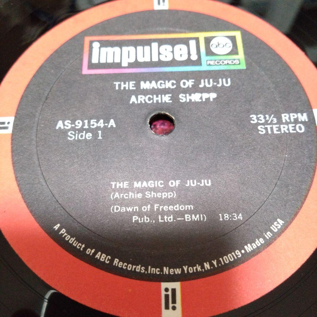アーチー・シェップ/ジュ・ジュの魔術/LPレコード/AS-9154