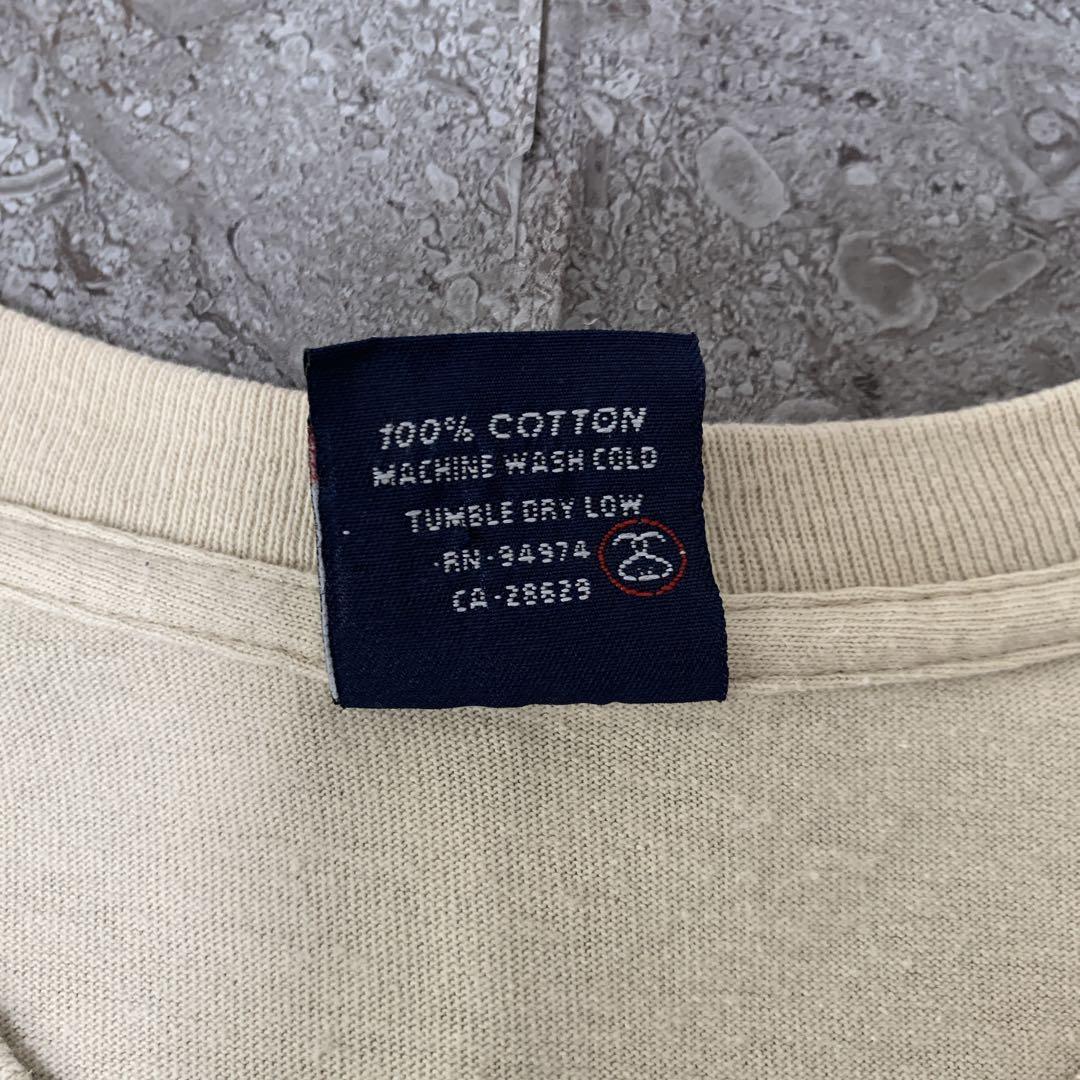 【希少/90s紺タグ】Stussy オールドステューシー 発泡プリントTシャツ