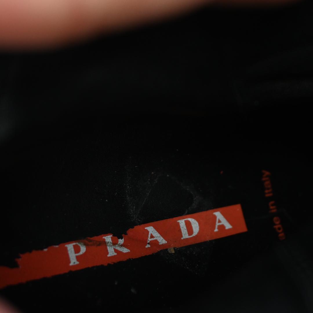 ■ 48593★ PRADA SPORT プラダスポーツ ロングブーツ レザー*