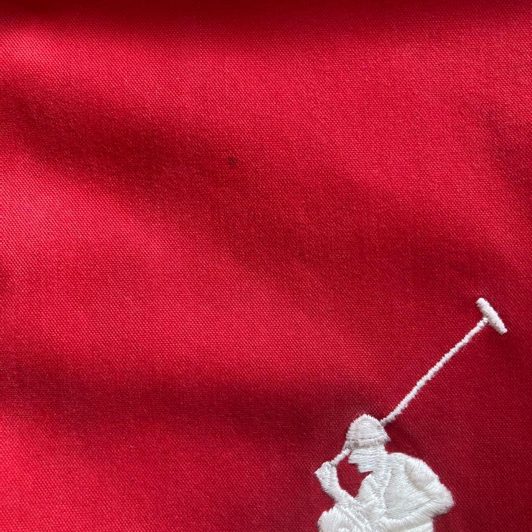 ポロラルフローレン　マリン パーカー ジャケット ラルフローレン 刺繍　赤
