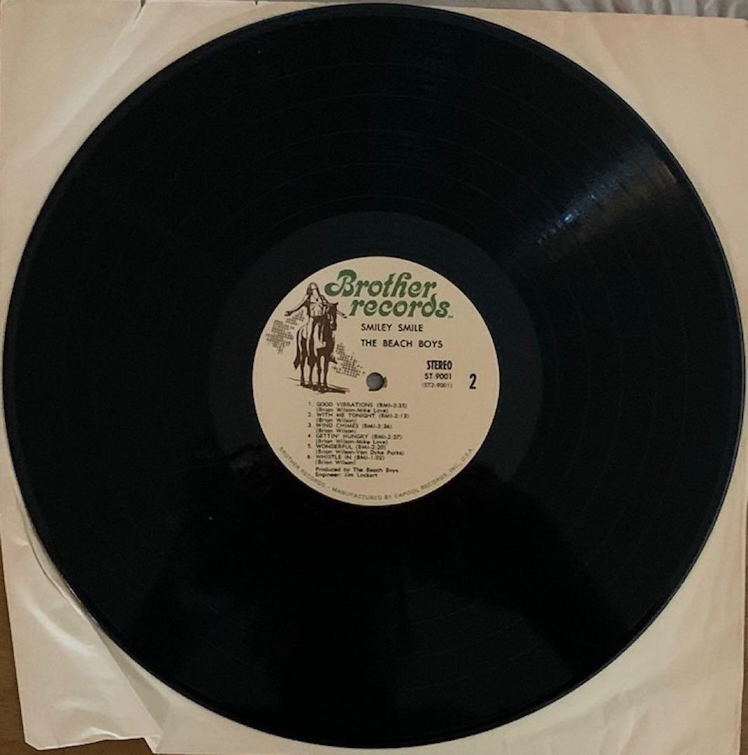 【中古LP】Smiley Smile- The Beach Boys 初期プレス