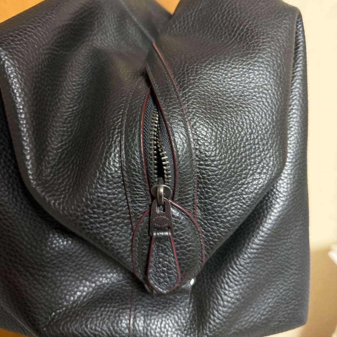COACH ブラック　ボストンバッグ