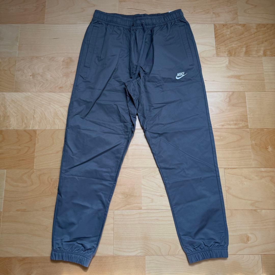NIKEナイキ　ウーブンパンツ　ジョガーパンツ　メンズ　ナイロン　グレーXL新品