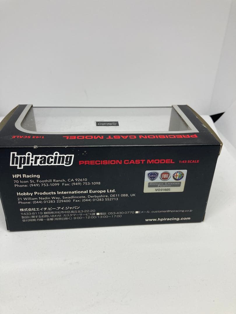 HPI ランチアストラトスHF 1979 1/43 ミニカー