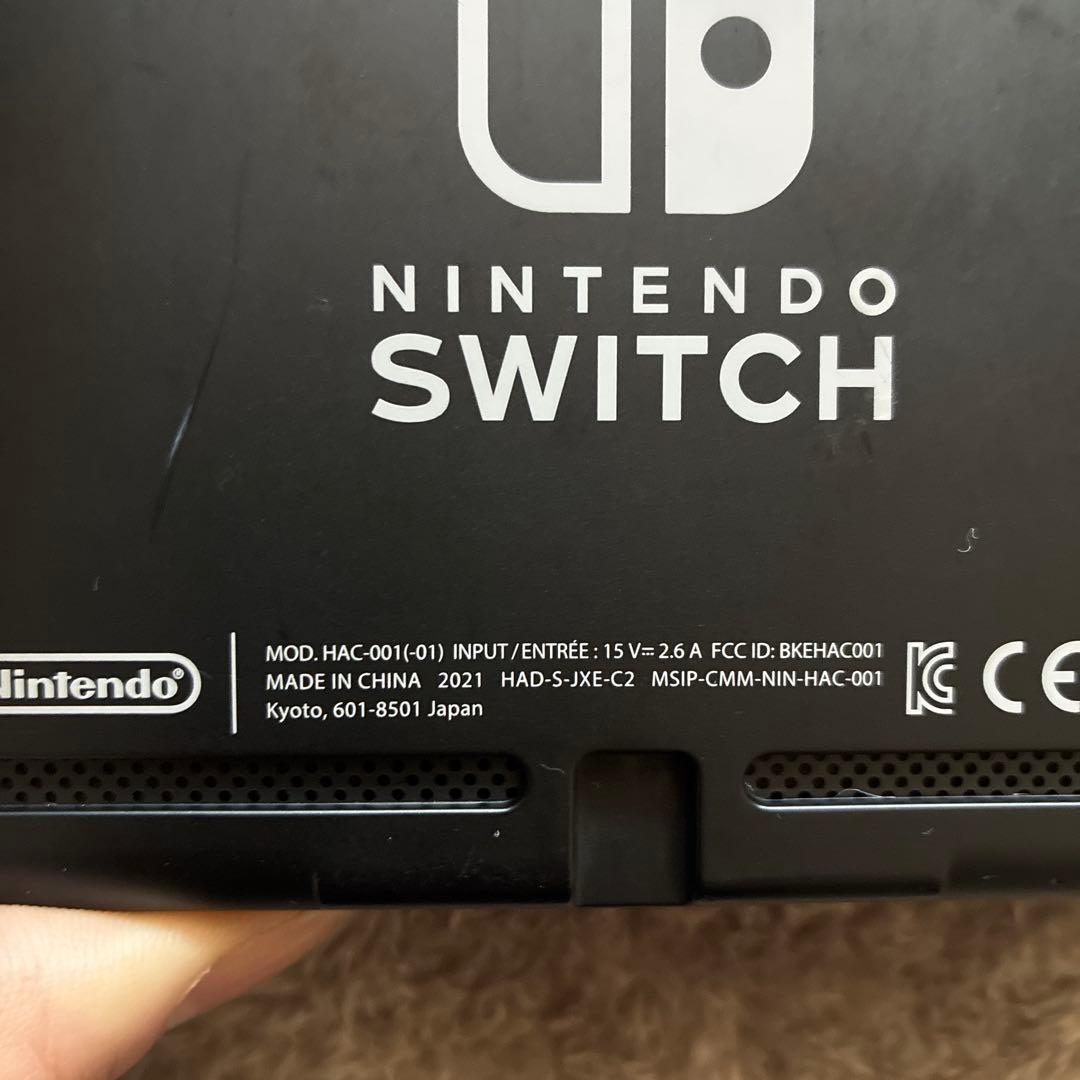 バッテリー強化版 2021 Switch 本体 グレー