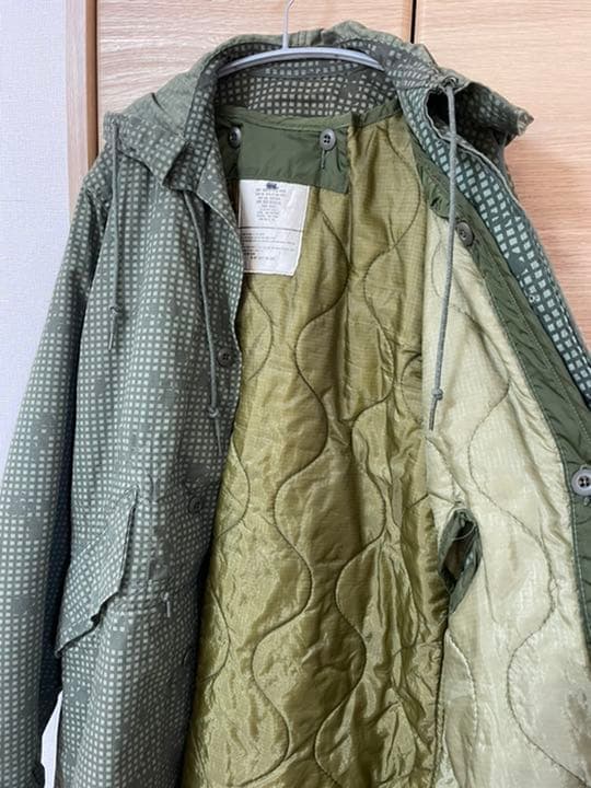 アメリカ軍　モッズパーカ　ナイトカモ　フィッシュテール