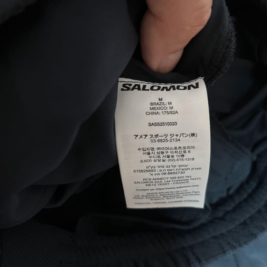 SALOMON 超軽量ブラック トレラン上下セット