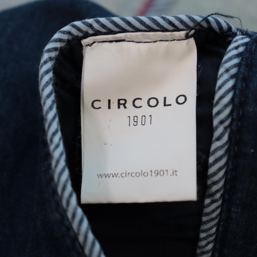 ✨チルコロCIRCOLO✨デニム　テーラードジャケット　金ボタン　サイズ４６