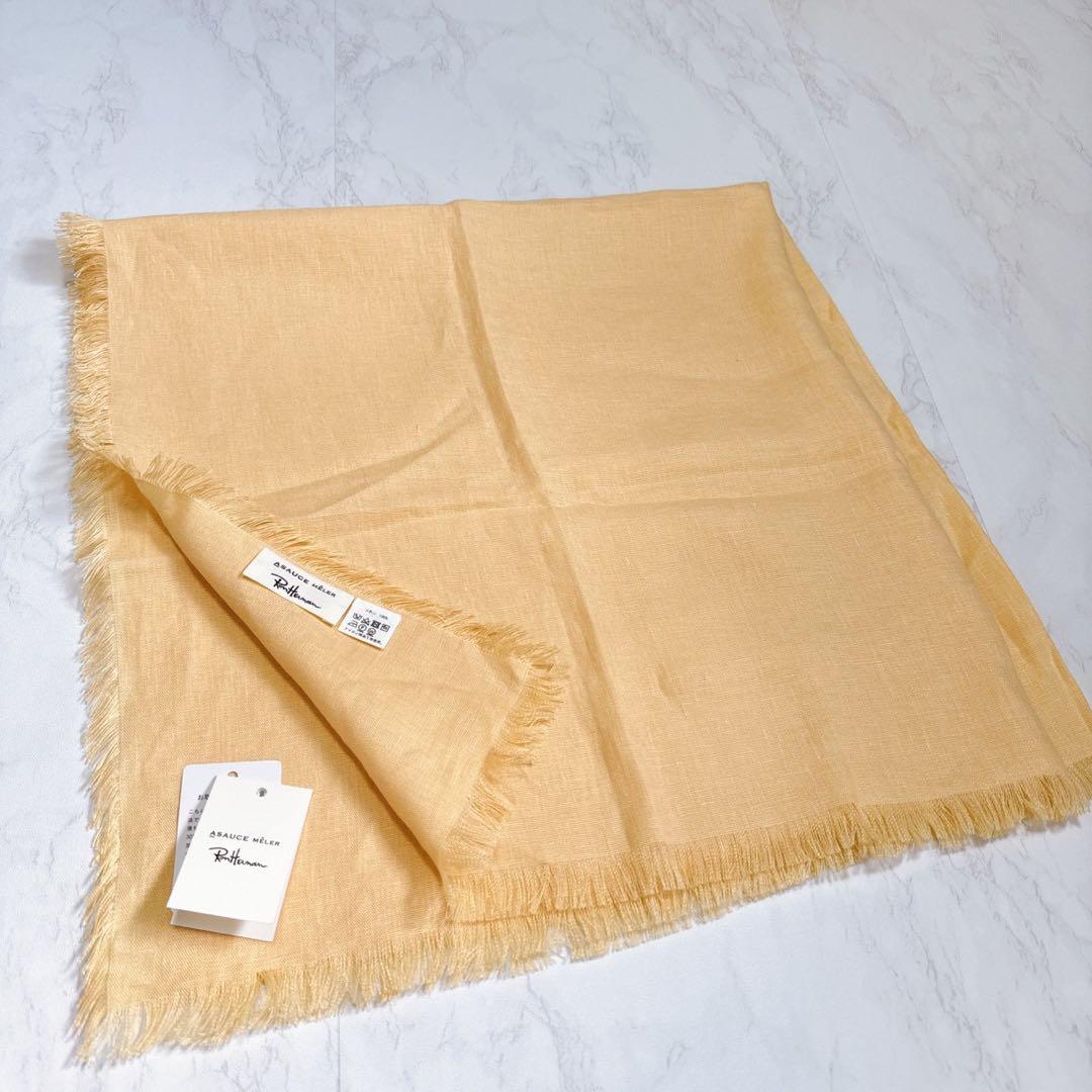 新品タグ付き✨アソースメレ　ロンハーマン別注　リネン100% ストール
