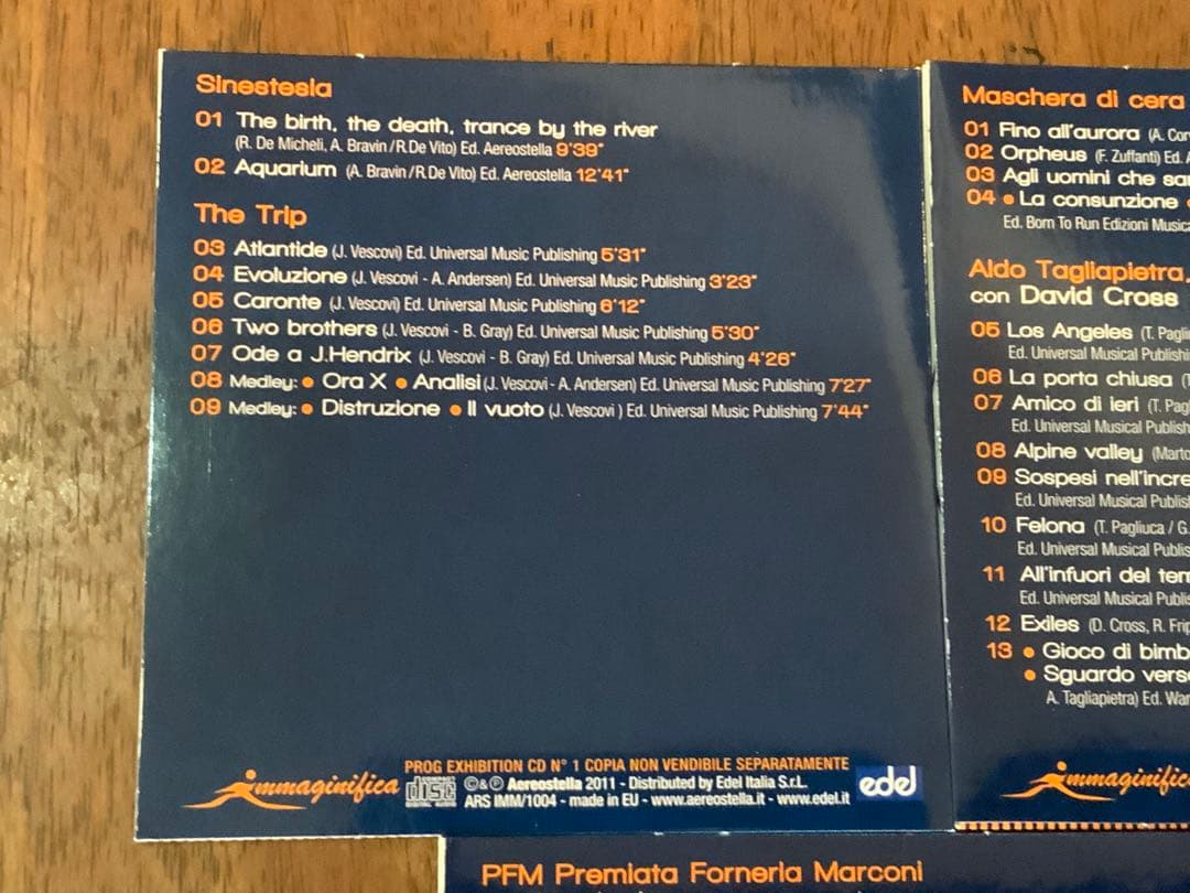（イタリアン・プログレ）7CD+4DVD プロッグ ・エキシビション 蘇る四十年