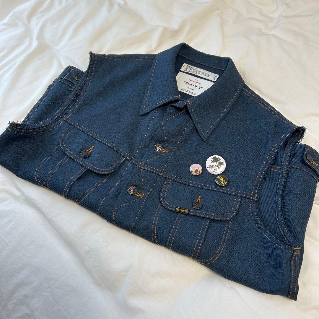 【美品】DAIRIKU/ダイリク Steve Vest/スティーブベスト