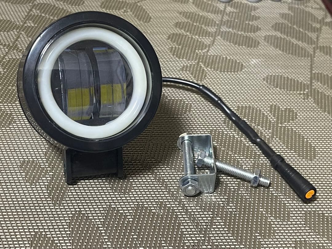 特注♪MATE-X用★イカリング 白光2灯式 高輝 LEDライト12W 新品