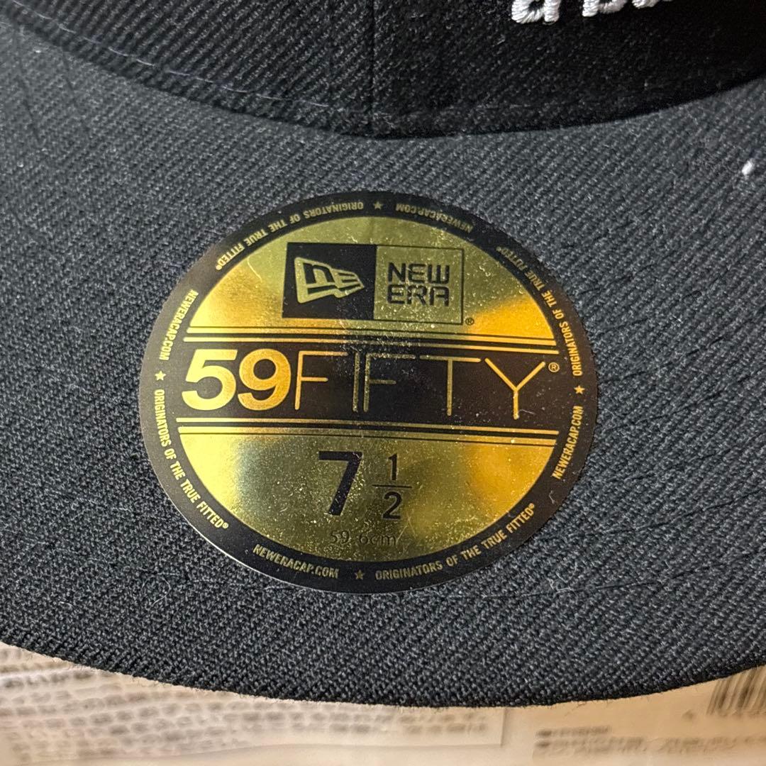 Bape 59FIFTY キャップ ブラック 7 1/2 newera