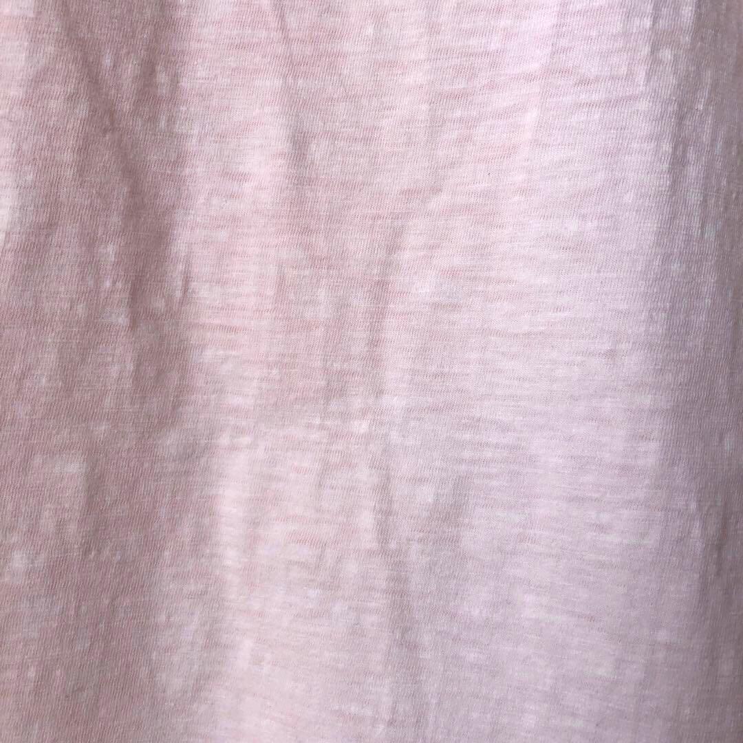 ４５Ｒ　天竺の桜色オーシャンＴシャツ　サイズ1