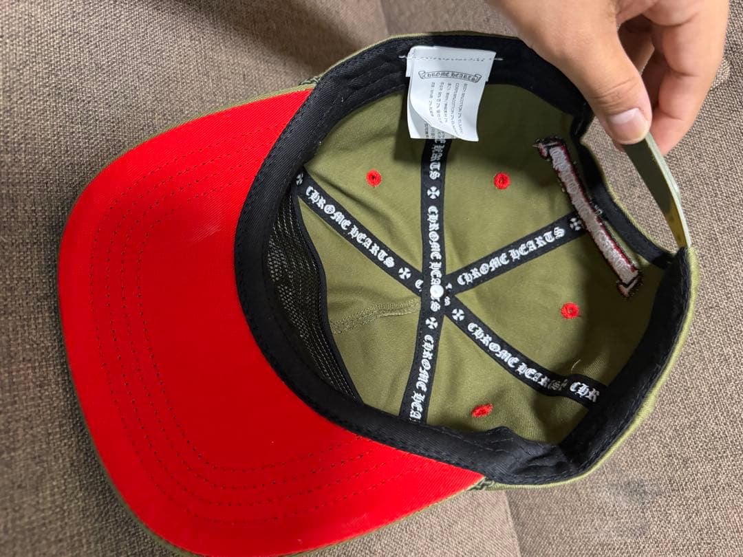 CHROME HEARTS オリーブキャップ
