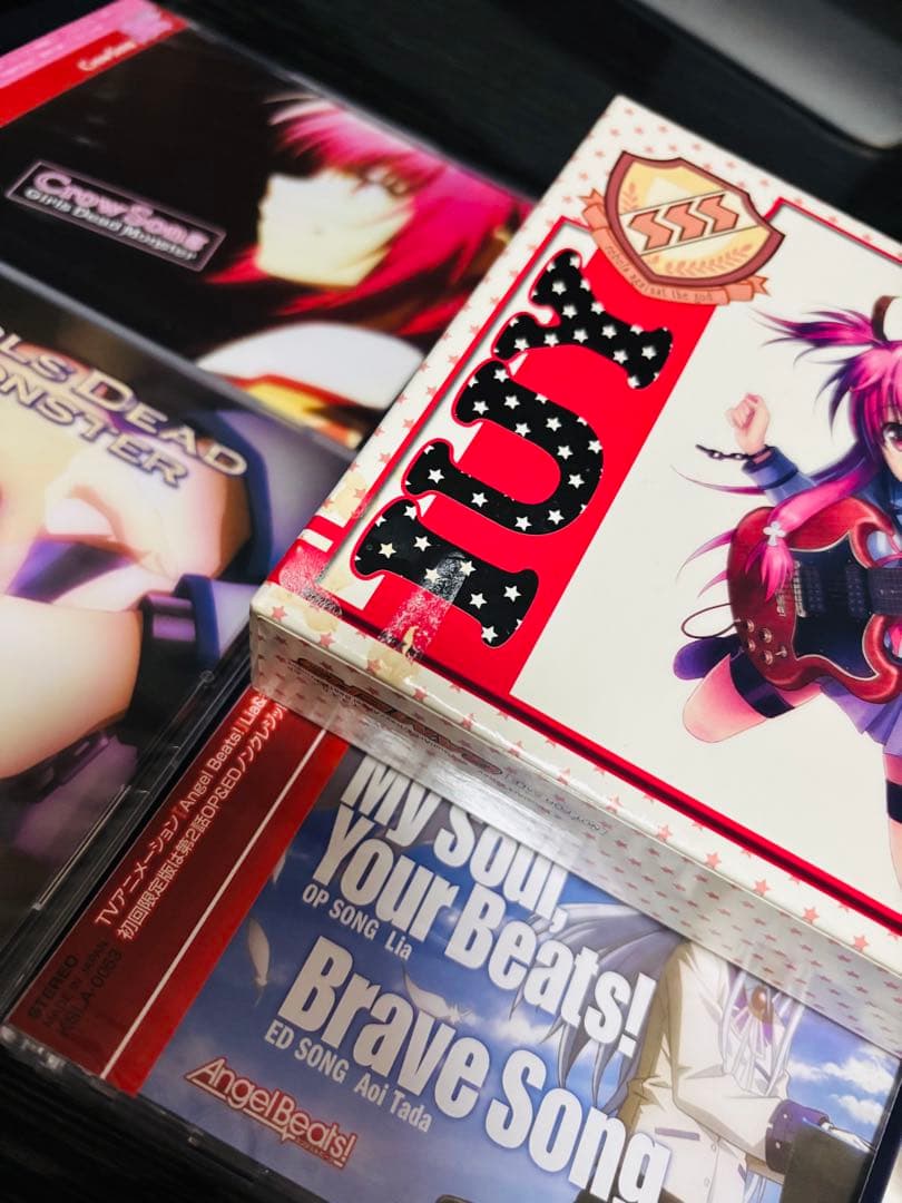エンジェルビーツ 新品未開封 CD 5枚セット 専用箱付き