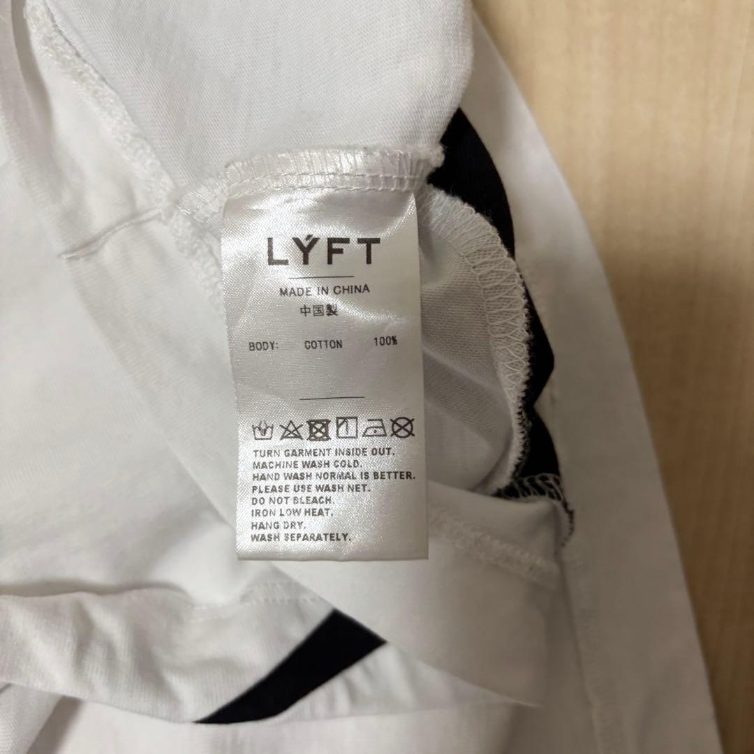 LYFT ラグランTシャツ ビッグロゴ トレーニング オーバーサイズ