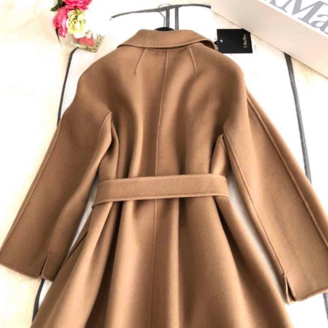 新品タグ付【MAX MARA】36ESTURIAクチートアマーノキャメル