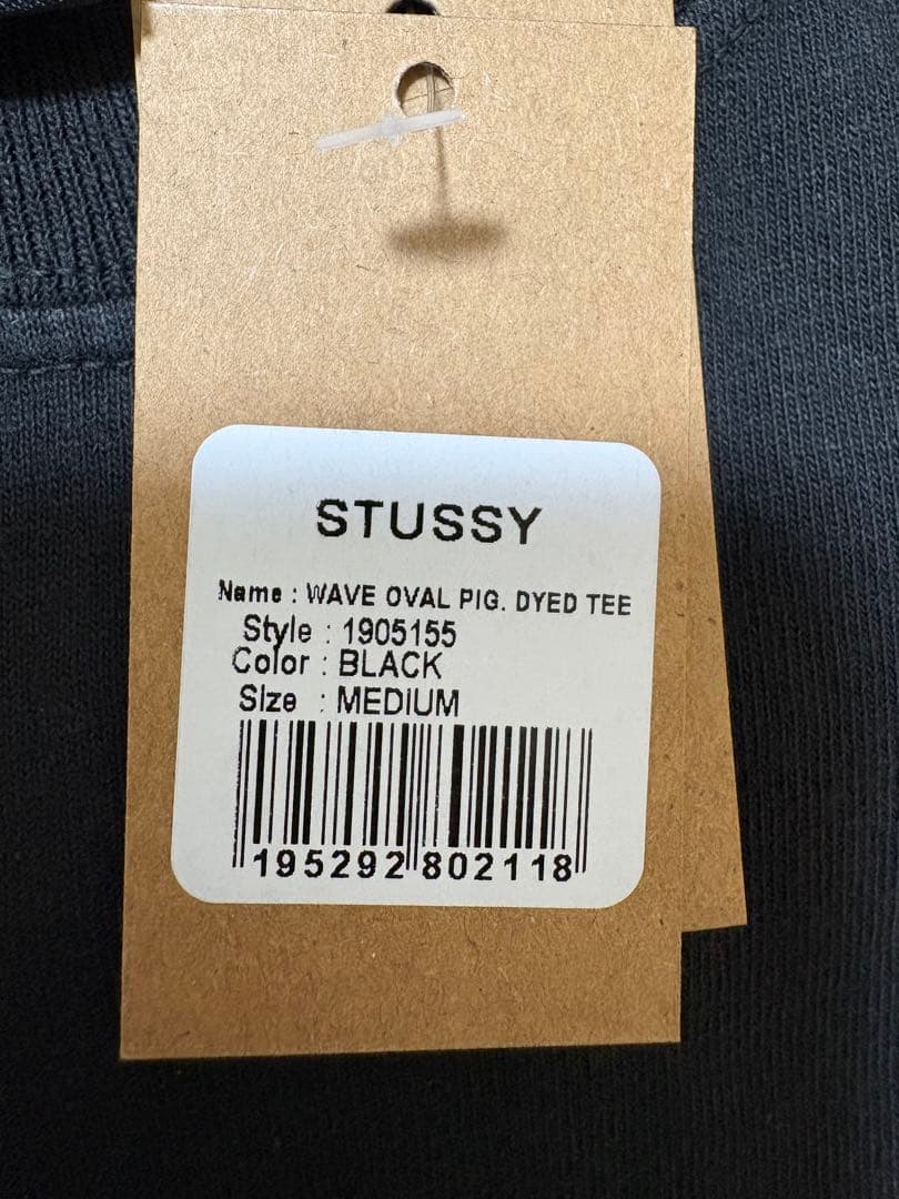 Stüssy ブラック Tシャツ