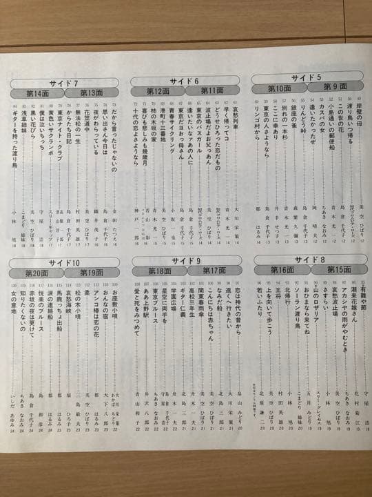 日本の流行歌　戦後篇　カセットテープ　コロンビア