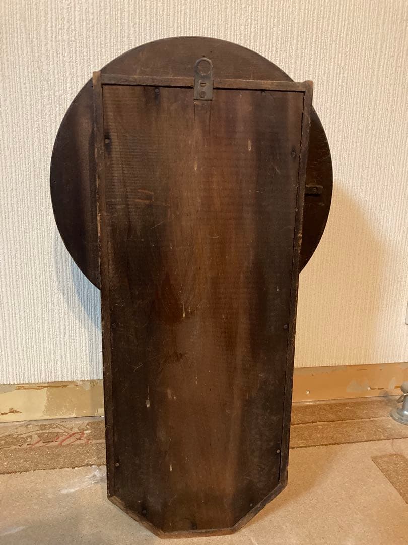 【※半動作品】アンティーク壁掛け時計／ボンボン時計