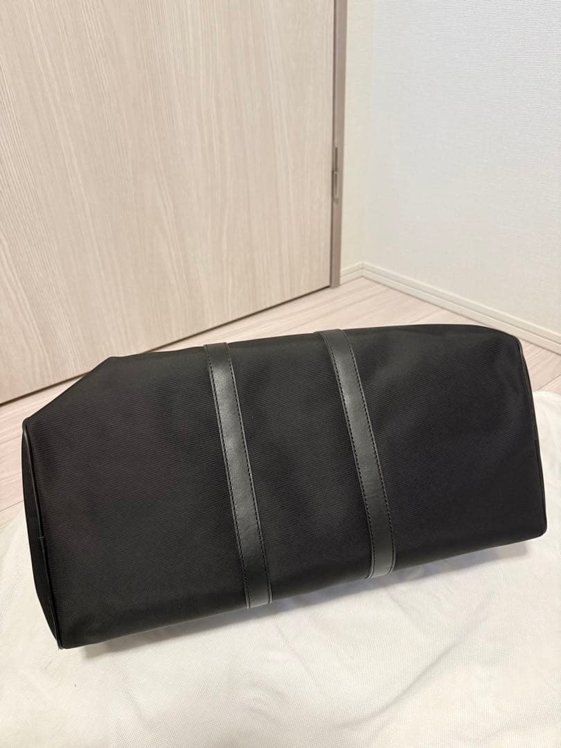 【布袋付き】ハンティングワールド ×ベンツ ボストンバッグ　大容量　黒