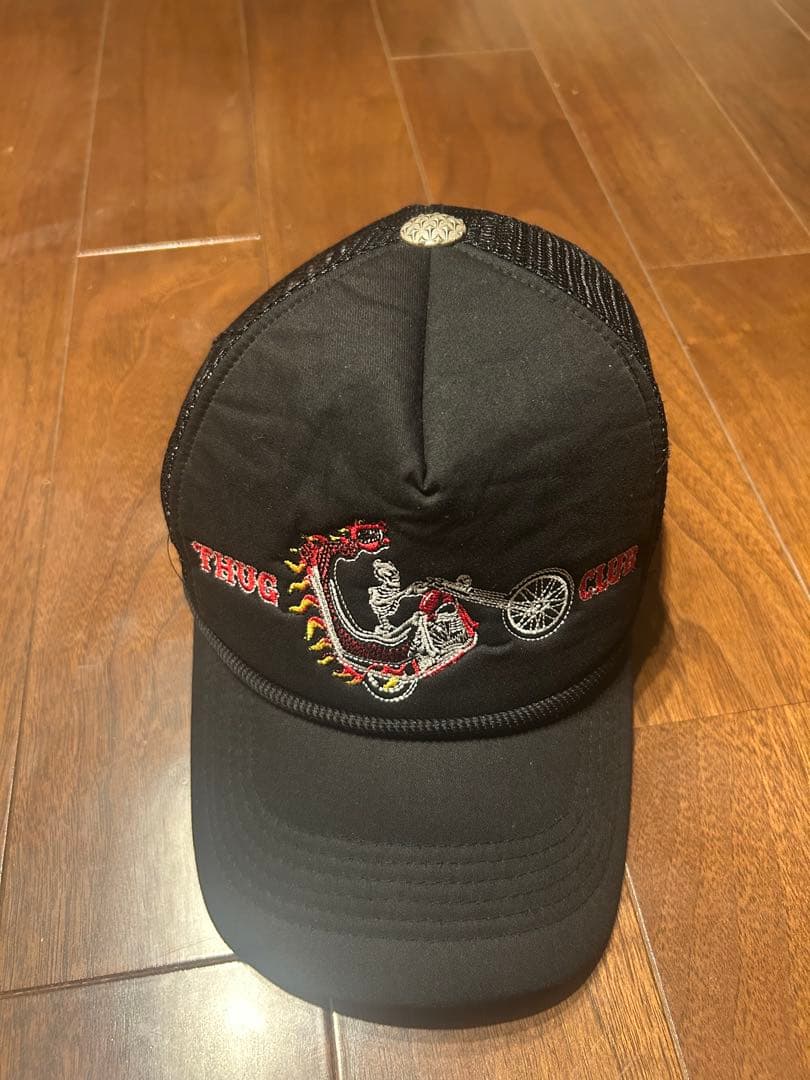 THUG CLUB メッシュキャップ ブラック