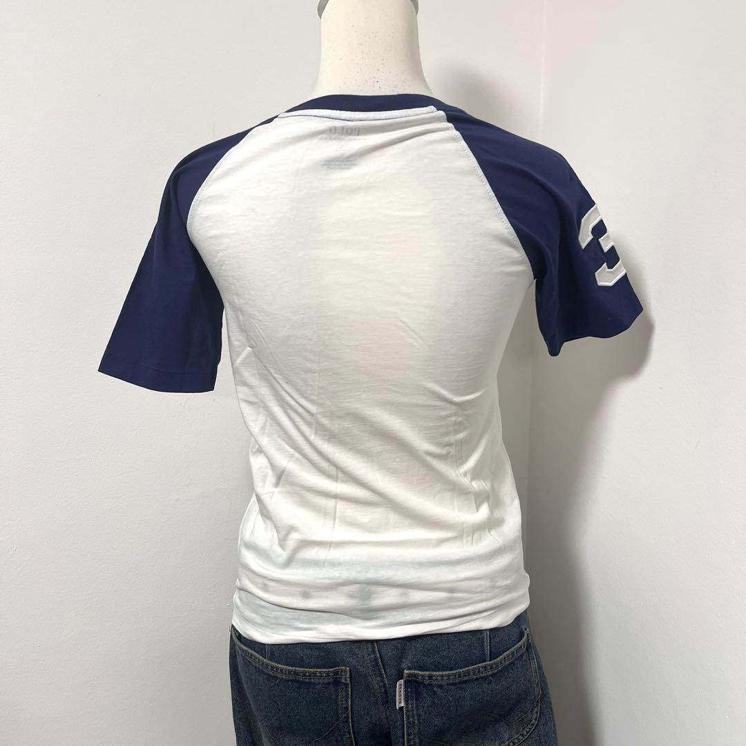 polo ラルフローレン Tシャツ　ピチ　ビックポニー　 y2k グランジ
