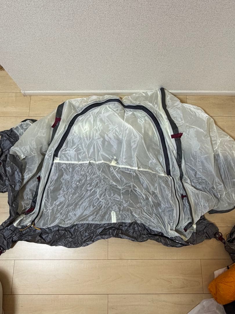mont-bell ステラリッジ2 旧モデル スリーブ式 美品 フルセット