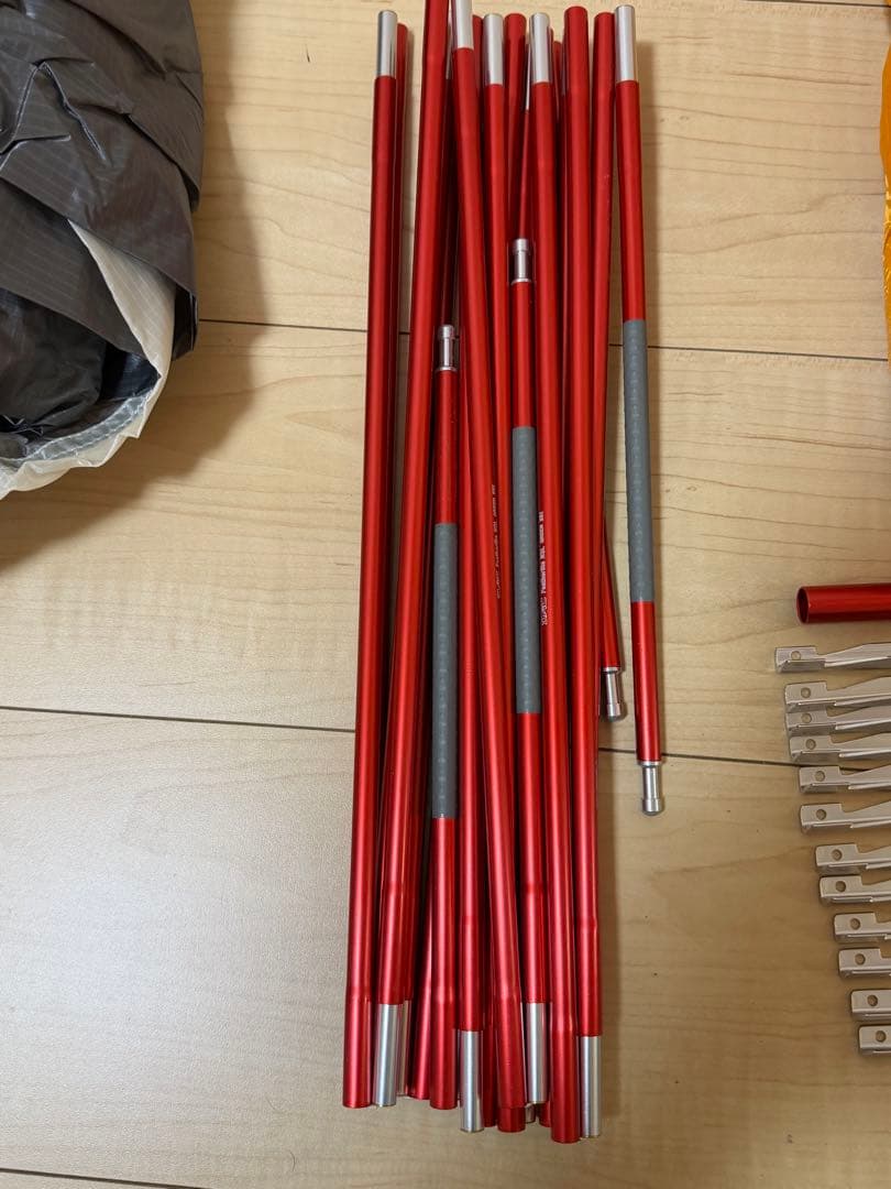 mont-bell ステラリッジ2 旧モデル スリーブ式 美品 フルセット