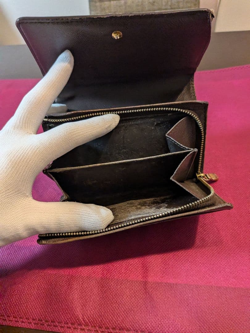 ルイ・ヴィトン (Damier)　2つ折り財布