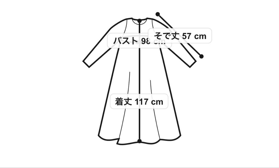 ブルーレーベル・クレストブリッジ　ハイカウントコットンタイプライター　ワンピース