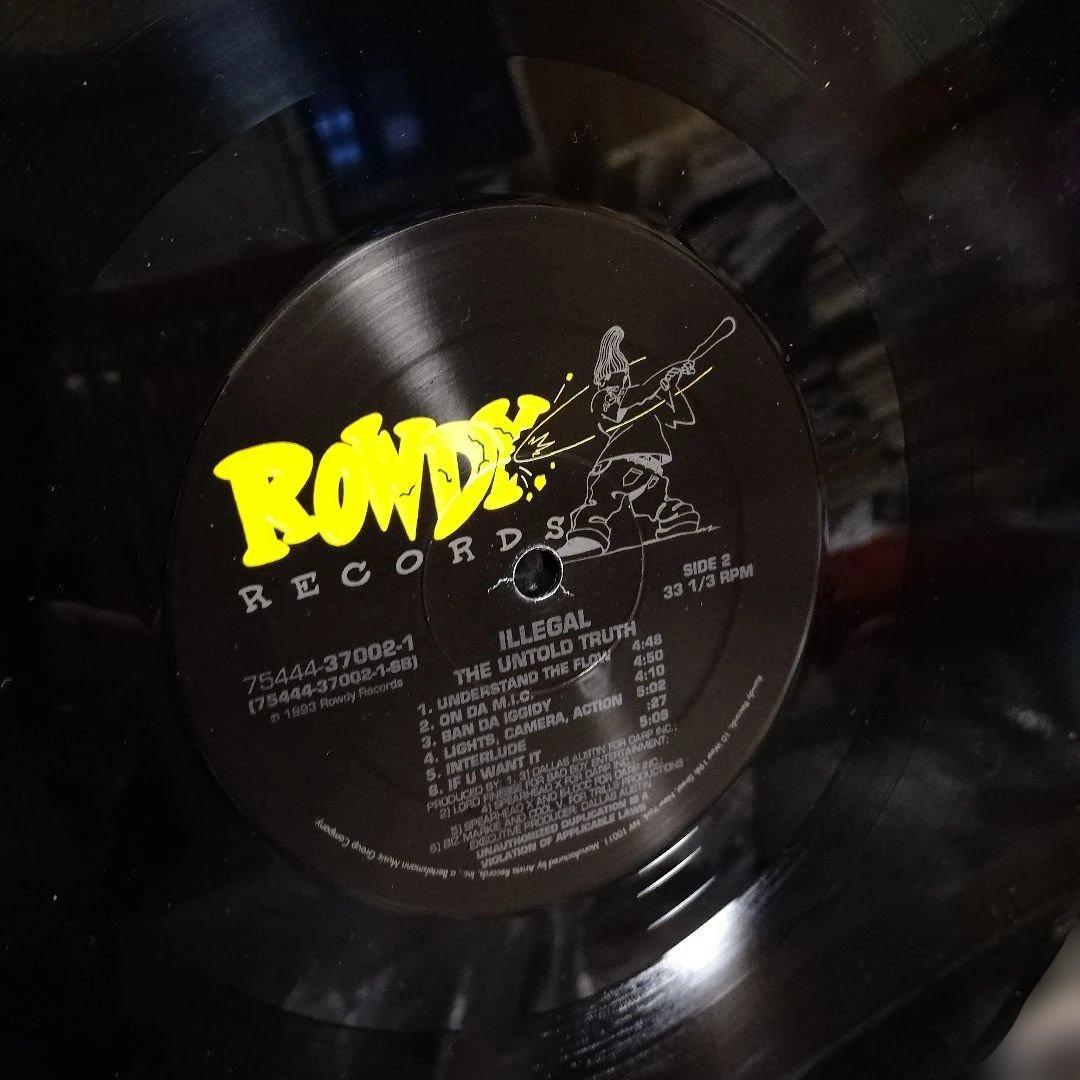 洋楽 ILLEGAL THE UNTOLD TRUTH LP