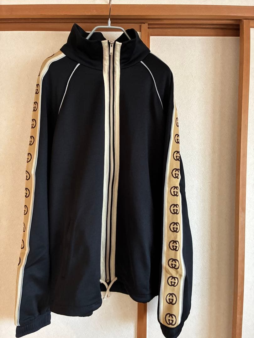 Gucci ジャージ セットアップ ブラック