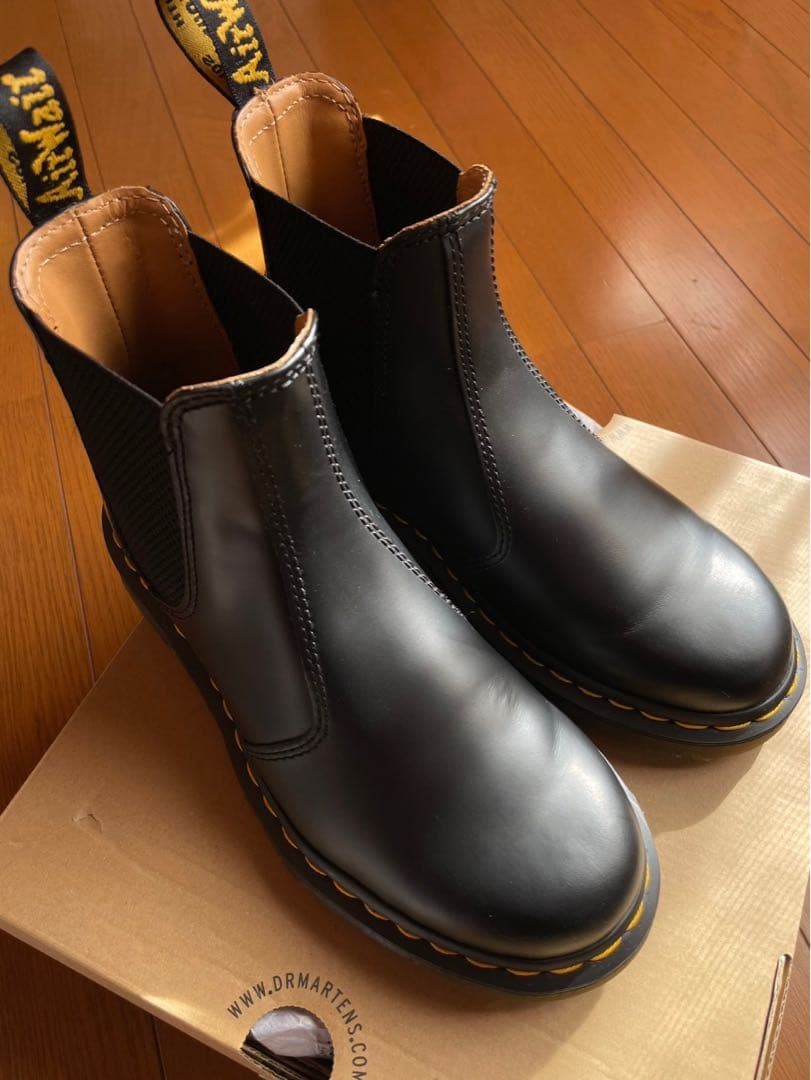 Dr. Martens サイドゴアブーツ 5 US ブラック