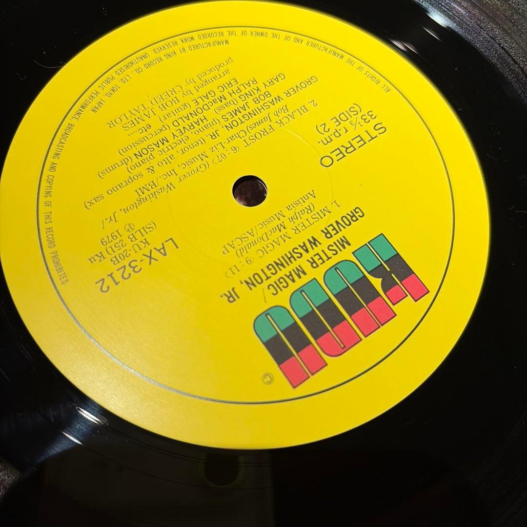 レコード Grover Washington Mister Magic LP