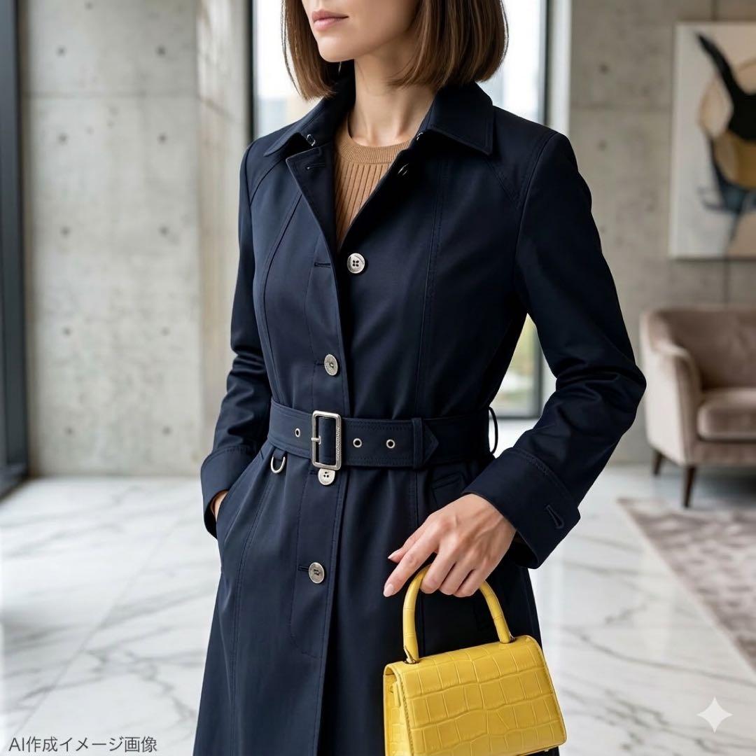美品✨バーバリーロンドン ショートコート 三陽商会 刻印メタルボタン 40
