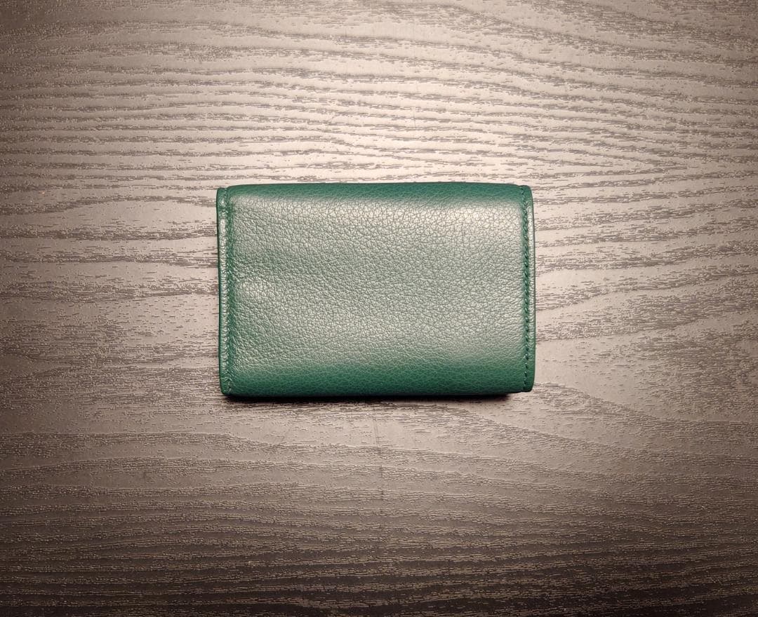 BALENCIAGA 財布　グリーン