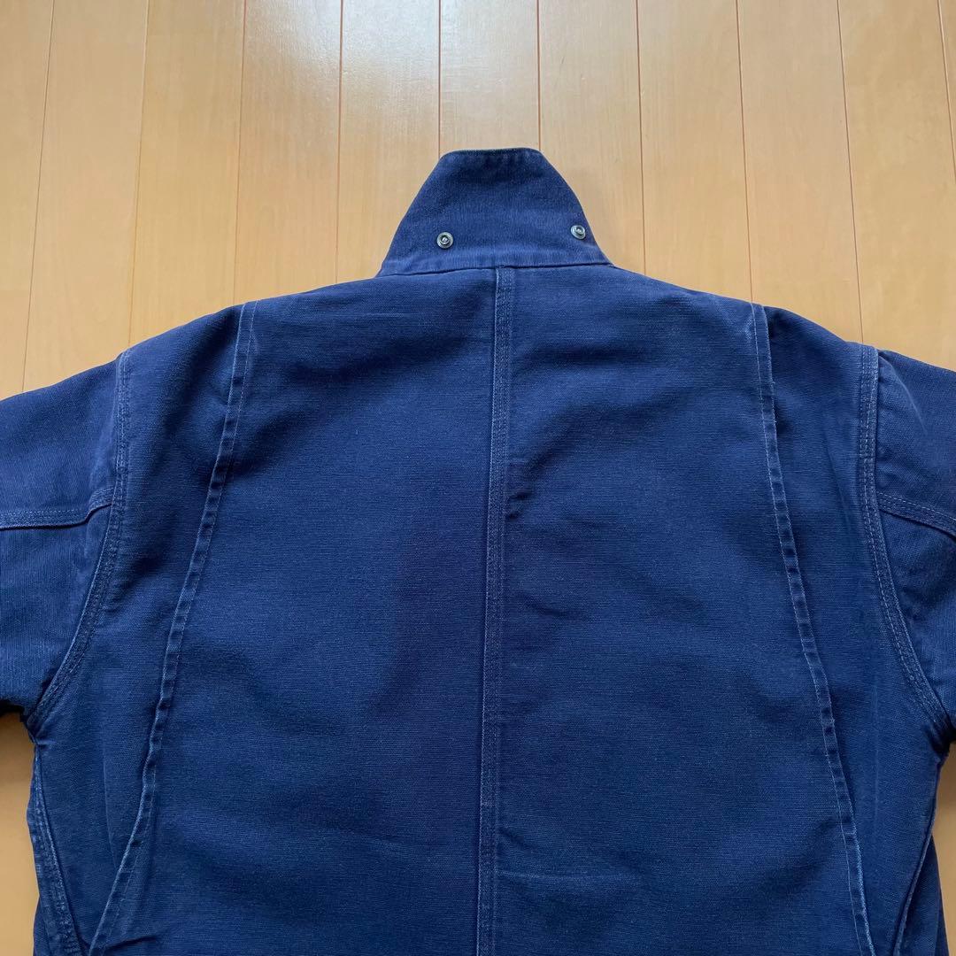 【42|USA製】Carhartt ミシガンチョアコート ネイビー ステューシー