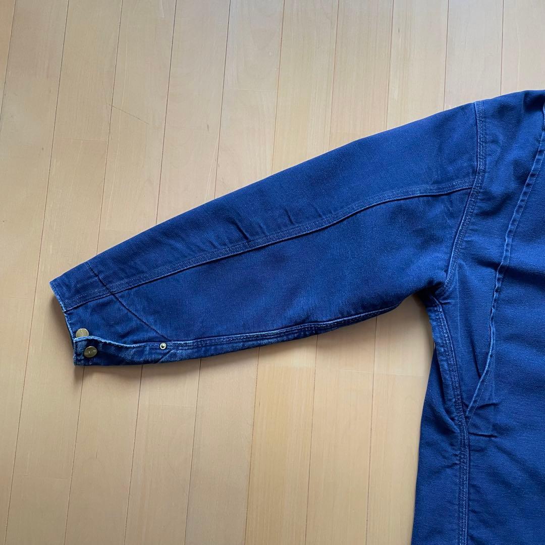 【42|USA製】Carhartt ミシガンチョアコート ネイビー ステューシー