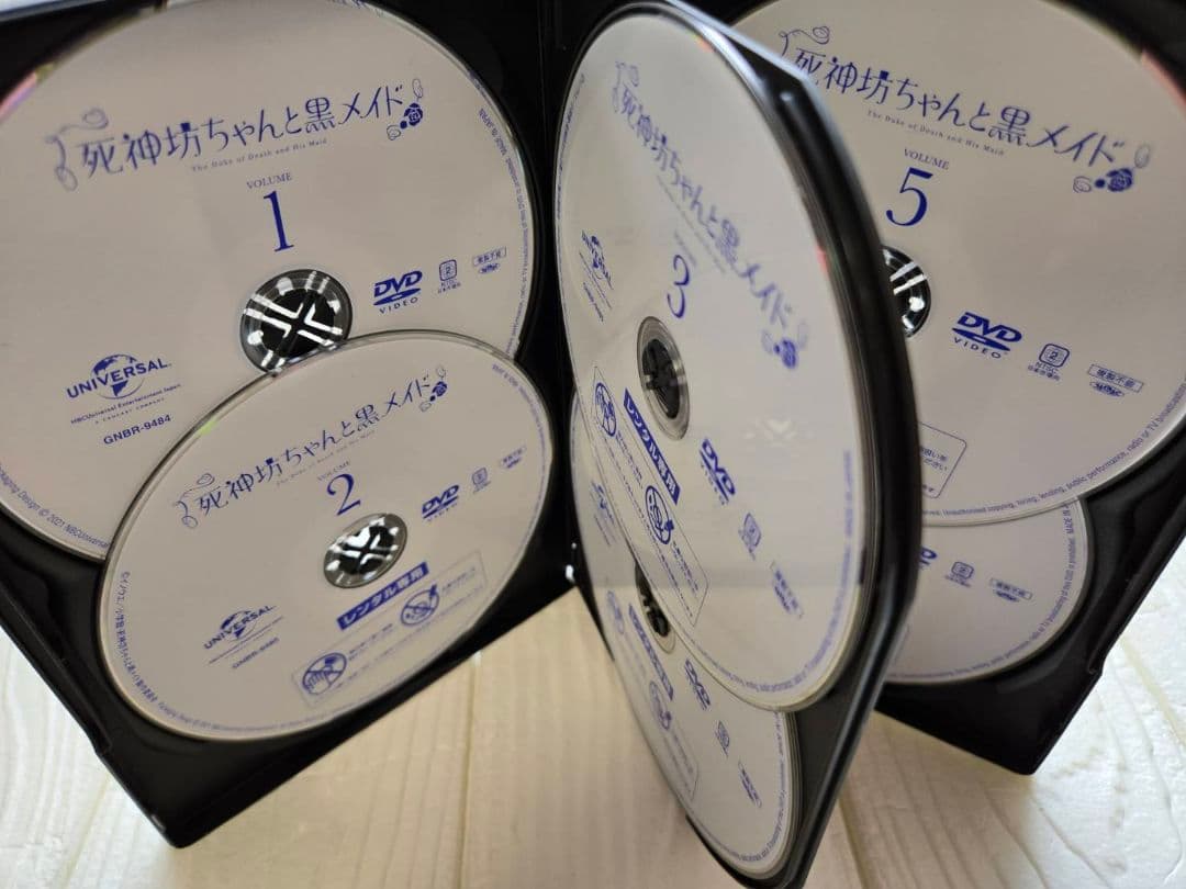 死神坊ちゃんと黒メイド　 DVD 全巻セット