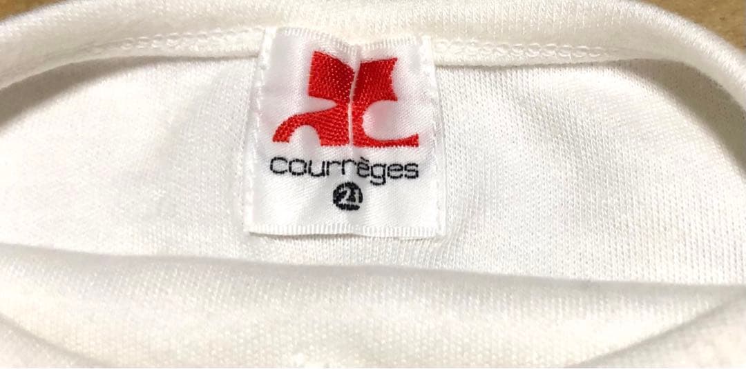 クレージュ　courreges21 Tシャツ 半袖 ☆レア