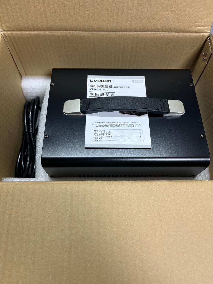 【美品】LVYUAN US-3000 変圧器 3000W